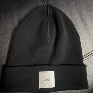 OAMC Classic Black Knit Hat